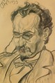 Portrait of Antoni Lange - Stanislaw Wyspianski