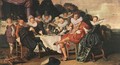 Amusing Party In The Open Air 1621 - Dirck Hals