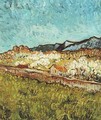 At The Foot Of The Mountains - Vincent Van Gogh