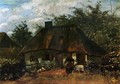 Cottage And Woman With Goat - Vincent Van Gogh