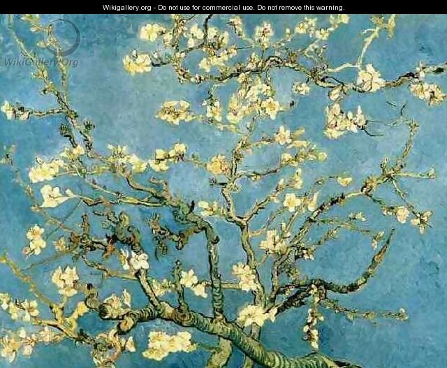 Blossoming Almond Tree - Vincent Van Gogh Blossoming Almond Tree - Vincent Van Gogh