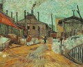 The Factory At Asnieres - Vincent Van Gogh