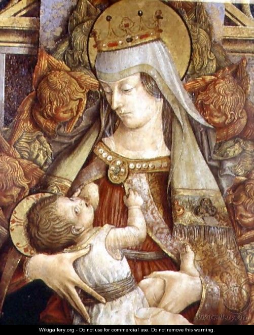 Madonna Suckling the Christ Child - Carlo Crivelli
