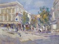 Street Scene in Monte Carlo - Konstantin Alexeievitch Korovin