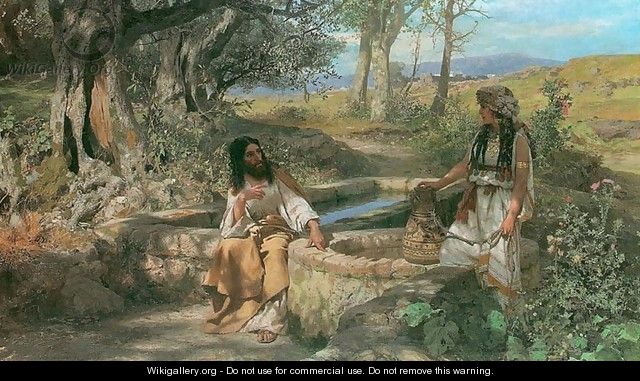 Christ and the Samaritan Woman - Henryk Hector Siemiradzki