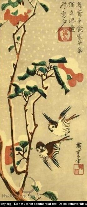 Kacho-ga - Utagawa or Ando Hiroshige