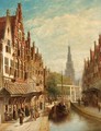 View of Alkmaar - Pieter Gerard Vertin