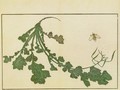 Radish and Bee - Katsushika Hokusai