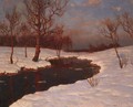 Winter Sunset - Ivan Fedorovich Choultse