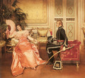 Flirtation - Charles Joseph Frederick Soulacroix