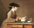 The House of Cards III - Jean-Baptiste-Simeon Chardin