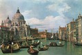 The Grand Canal at the Salute Church 2 - (Giovanni Antonio Canal) Canaletto