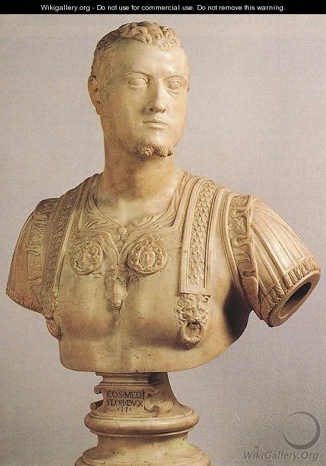 Bust of Cosimo I - Baccio Bandinelli