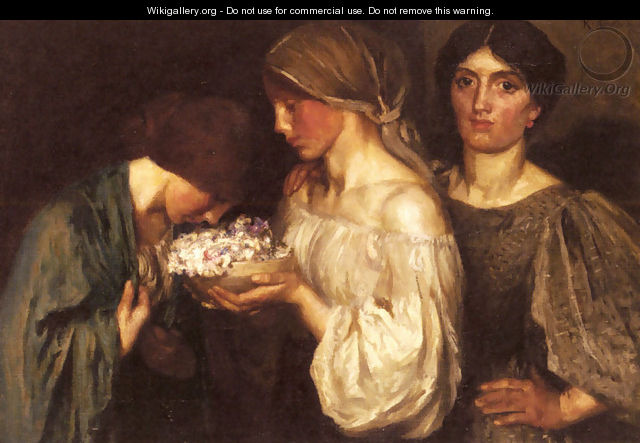 The Fragrant Posy - Robert Anning Bell