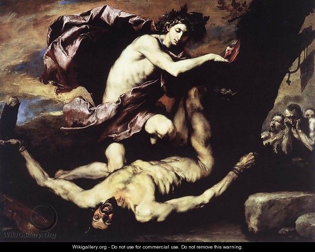 Apollo Flaying Marsyas - Jusepe de Ribera