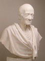 Portrait of Voltaire in a Toga - Jean-Antoine Houdon