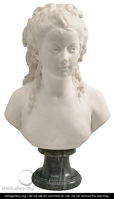 Buste de jeune fille (Bust of a girl) - Jean-Antoine Houdon