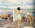 Badende Kvinder (The Bathers) - Paul-Gustave Fischer