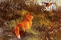 Eluding The Fox - Bruno Andreas Liljefors