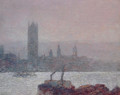 Houses of Parliament, Early Evening - Childe Hassam