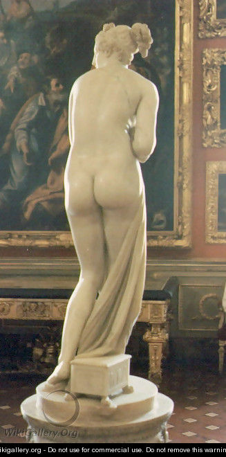 Venus Italica [detail: behind] - Antonio Canova