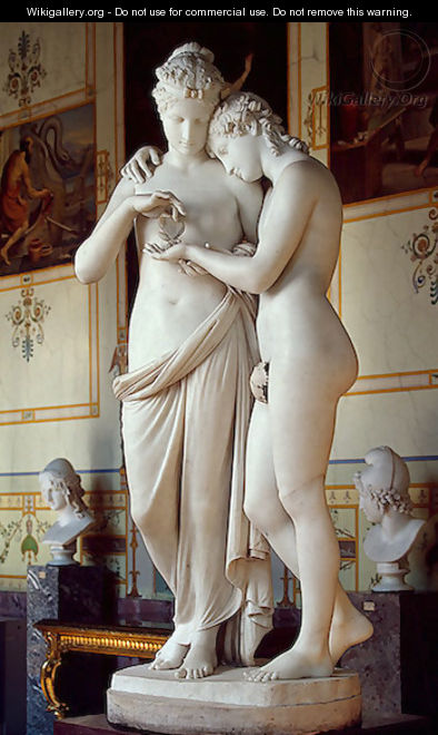 Cupid and Psyche I - Antonio Canova