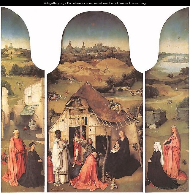 Adoration of the Magi - Hieronymous Bosch