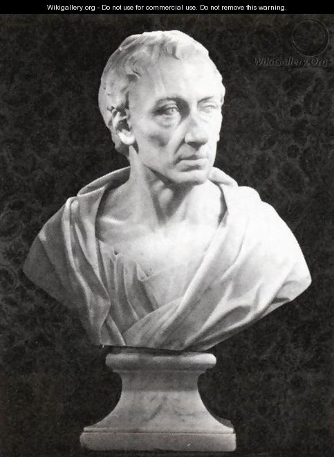 Bust of Alexander Pope - Louis Francois Roubiliac