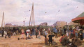 The Fairgrounds at Porte de Clignancourt, Paris - Victor-Gabriel Gilbert