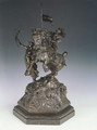 St George and the Dragon, Victory Leading: sketch-model for a proposed War Memorial - Alfred Gilbert
