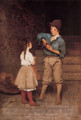 Zwei Kinder (Two Children) - Eugene de Blaas