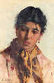 Portrait of a Woman - Eugene de Blaas