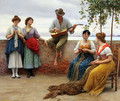 The Serenade - Eugene de Blaas