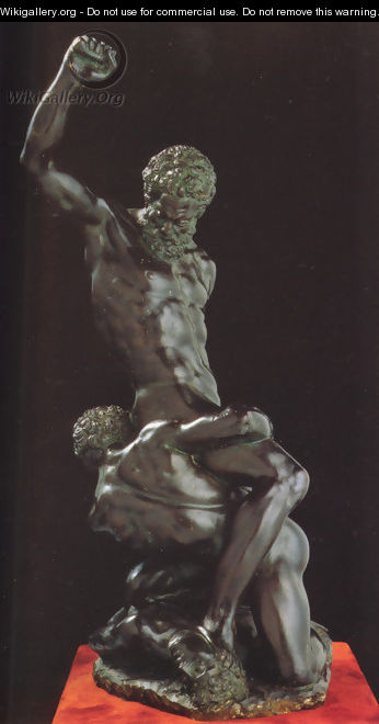 Samson and Two Philistines - Michelangelo Buonarroti