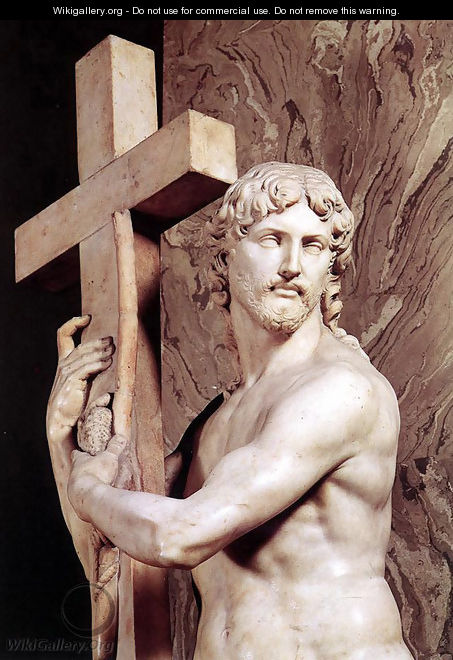 Christ Carrying the Cross [detail: 1] - Michelangelo Buonarroti