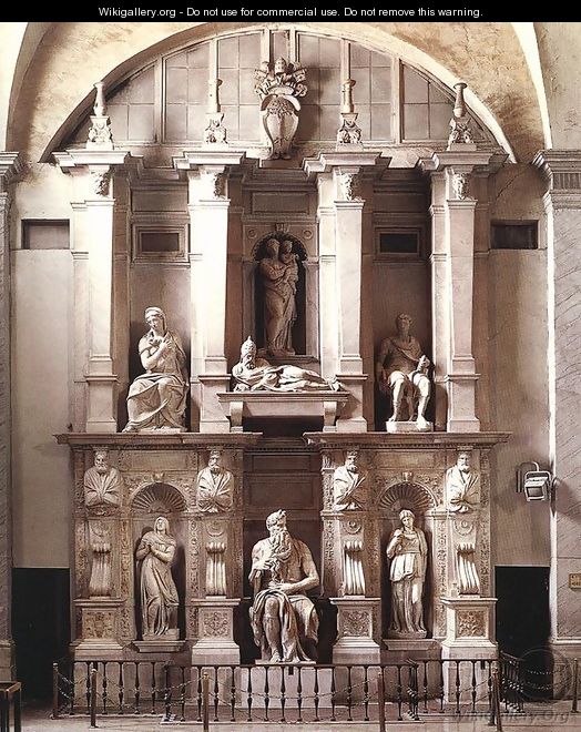 Tomb of Pope Julius II - Michelangelo Buonarroti