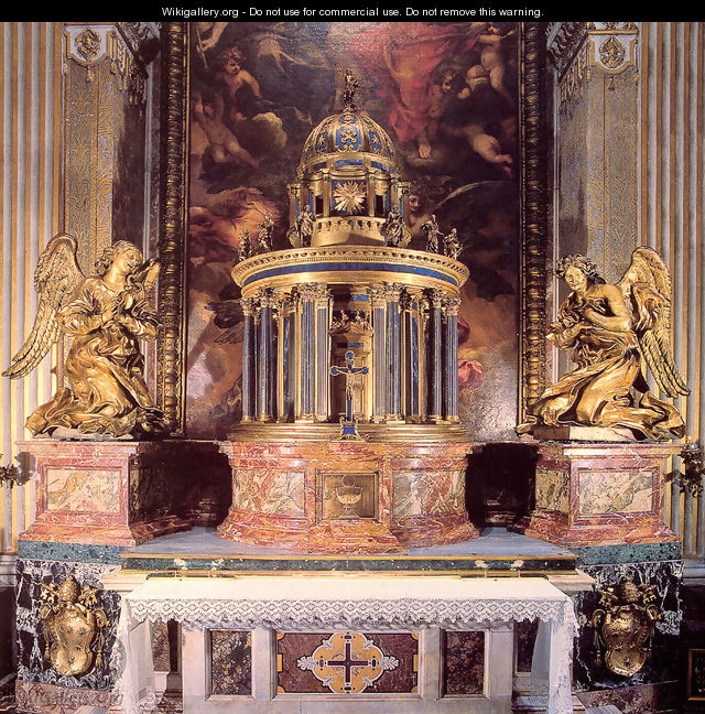 Altar of the Cappella del Sacramento - Gian Lorenzo Bernini