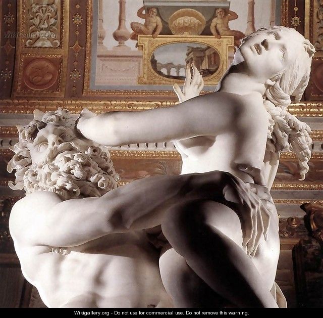 The Rape of Proserpine [detail: 4] (or Pluto and Proserpine) - Gian Lorenzo Bernini