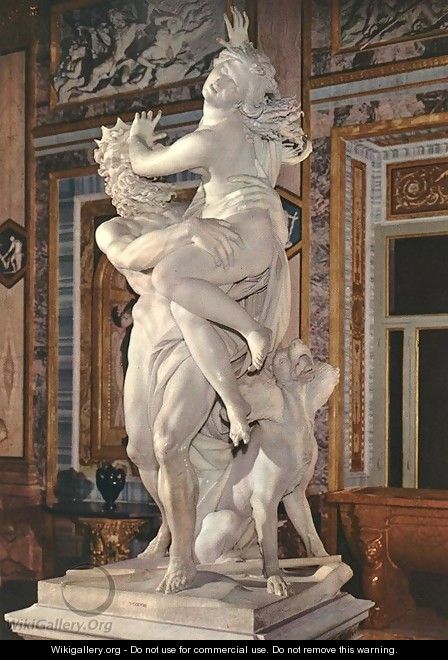 The Rape of Proserpine [detail: 3] (or Pluto and Proserpine) - Gian Lorenzo Bernini