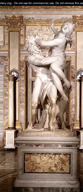 The Rape of Proserpine [detail: 2] (or Pluto and Proserpine) - Gian Lorenzo Bernini