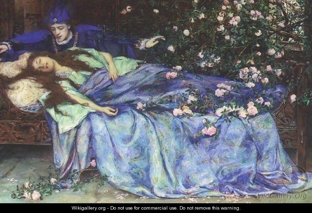 Sleeping Beauty - Henry Meynell Rheam