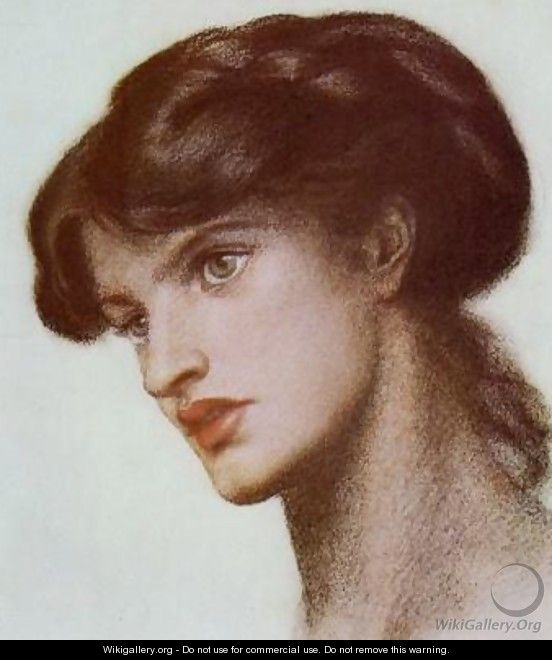 Portrait of Mrs. Stillman (Marie Spartali Stillman) - Dante Gabriel Rossetti