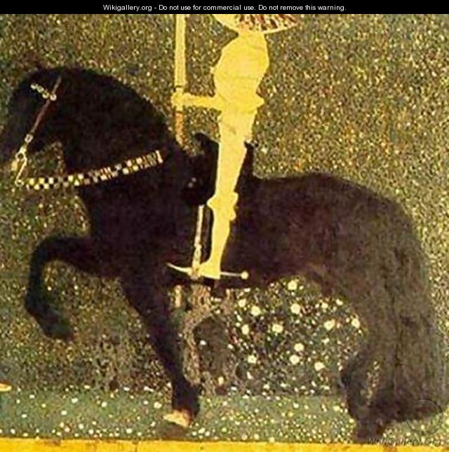 Gold Cavalier - Gustav Klimt