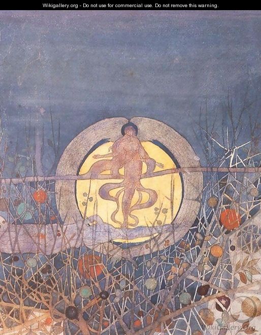 The Harvest Moon - Charles Rennie Mackintosh