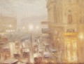 Matinee afternoon, Picadilly Circus (study) - Arthur Hacker
