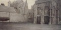 In Bruges. A portal. - Fernand Khnopff