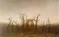 Abbey in the Oakwood - Caspar David Friedrich