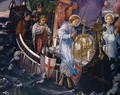 The Passage of the Holy Grail to Sarras - Edward Reginald Frampton