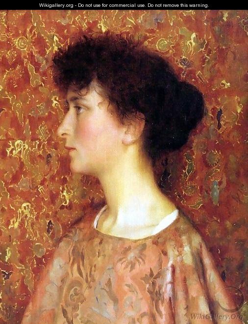 Study of a Young Woman - Thomas Cooper Gotch