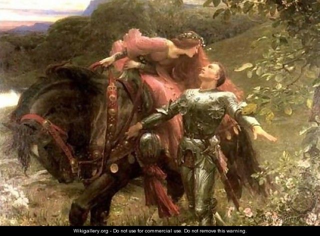 La Belle Dame Sans Merci - Sir Thomas Francis Dicksee